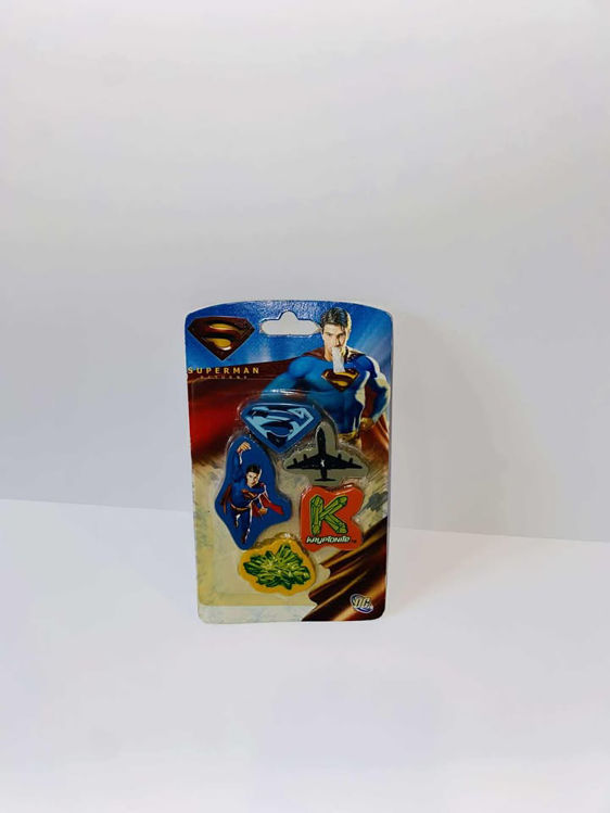 Picture of 2977 SUPERMAN STATIONARY SET ERASERS 5PCS